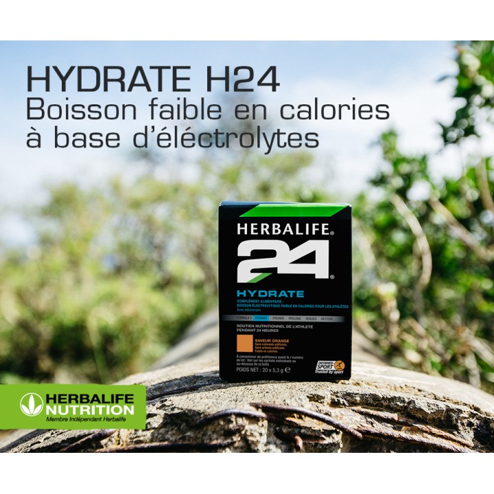 Hydrate H24 - Herbalife boisson sport 