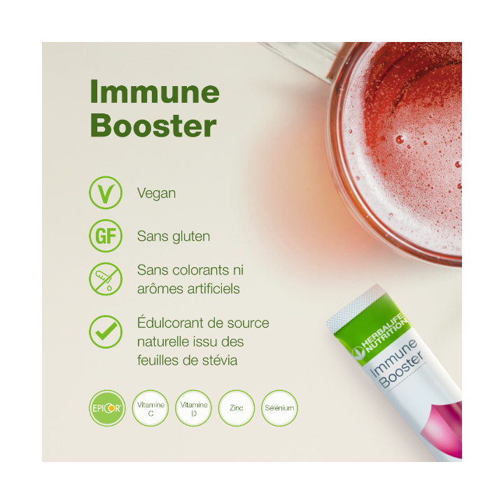 Immune Booster Herbalife Nutrition. Booster immunitaire. 21 sachets