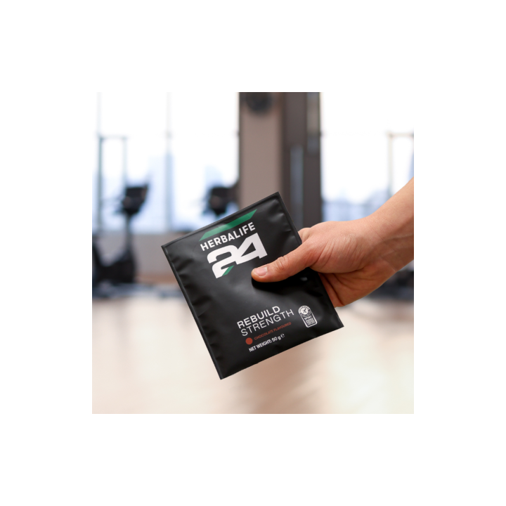 Boisson Rebuild Strenght H24 Sport Herbalife Nutrition saveur chocolat
