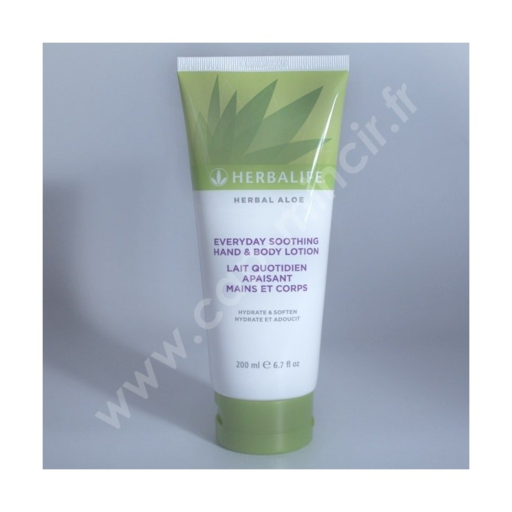 Lait quotidien apaisant mains et corps Herbal Aloe - Herbalife