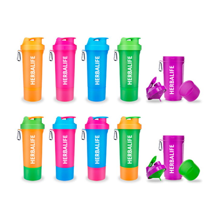 Shaker fluo Herbalife (5 coloris disponibles). Personnalisez votre shaker 