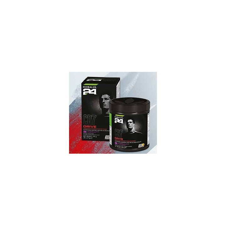 Boisson hypotonique Sport CR7 Drive Herbalife 24 en association avec Cristiano Ronaldo