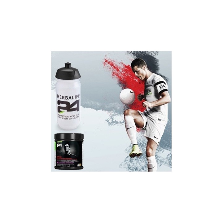 Pack CR7 Cristiano Ronaldo Herbalife boisson et gourde 