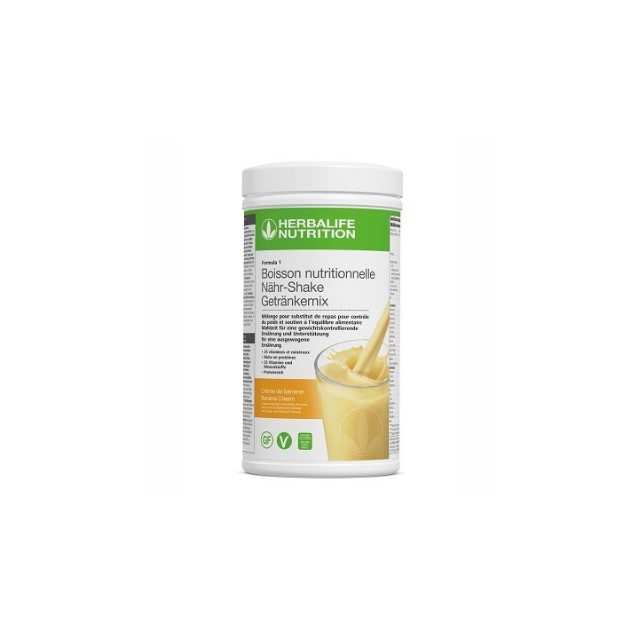Boisson minceur Formula 1 Herbalife crème de Banane