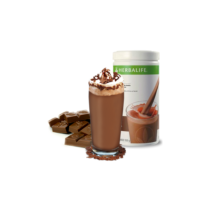 Profitez d'une nutrition équilibrée avec le repas prise de poids Herbalife F1 chocolat gourmand 