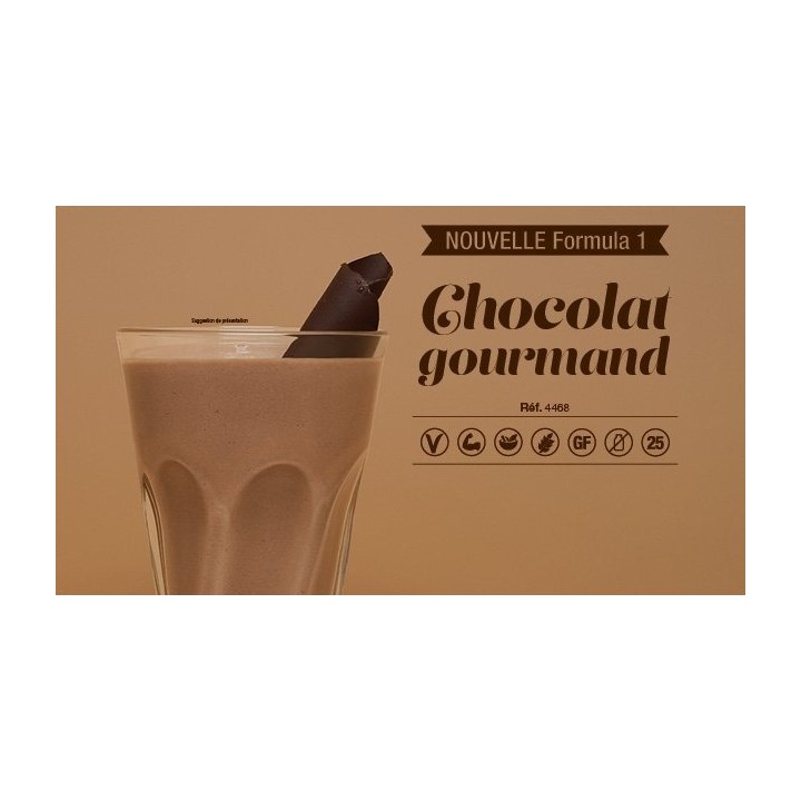 Boisson Herbalife chocolat gourmand 220 cal pour stabiliser votre poids