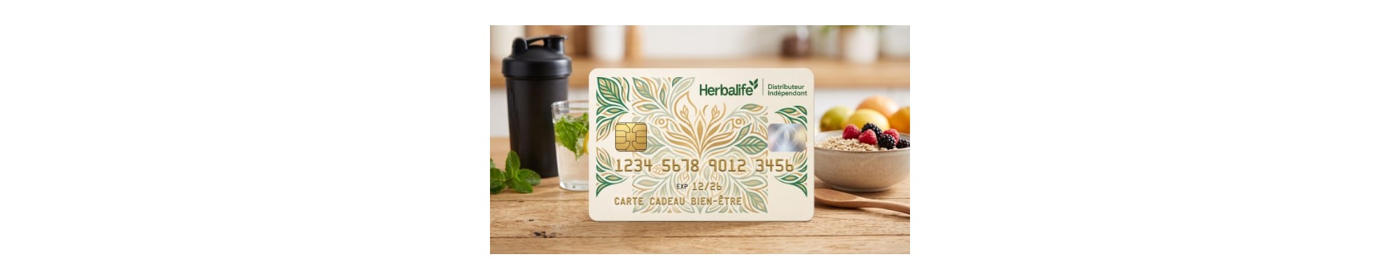 Chèque cadeau Herbalife : offrez le cadeau parfait